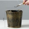 Decorative Bucket Ashtray