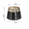 dimensions black ceramic outdoor Ashtray With lid smokeless