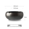 Dimensions Of Black Ashtray