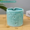Dimensions Of Blue Ceramic Ashtray