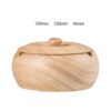 Dimensions of bright Wood Ashtray With Lid