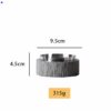 Dimensions Of Grey Cement Ashtray