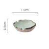 Dimensions Of Simple Outdoor Ashtray Ceramic Red Lines