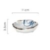 Dimensions Of Simple Outdoor Ashtray Ceramic White