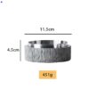 Dimensions Of Small Grey Cement Ashtray