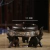 Dimensions Of Thai Elephants Ashtray