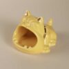 Dog Ashtray Cool Funny Ash Tray Made From Yellow Ceramic