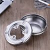 Easy Cleaning Cigarette Ashtray Stainless Steel