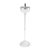 Floor Ash Tray Stand White