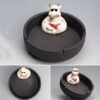 Funny Ashtray Black Cow
