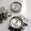 Funny Ceramic Ashtrays In Silver