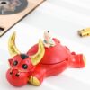 Funny Cow Ashtray With Lid For Home Decoration