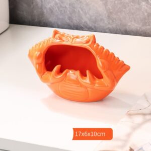 Funny Crab Ceramic Ashtray - For Table Or Wall