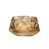 Glass Ashtray Amber Color