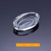 Glass Ashtray Ellipse Shape