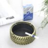 Golden Car Tire Ashtray