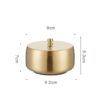 golden luxury outdoor Ashtray With lid stainless steel product dimensions
