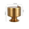 Golden Outdoor Ashtray Dimensions