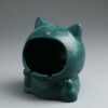 Green Funny Cat Ashtray