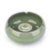 green large ceramic Ashtray