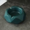 green modern ceramic ashtray
