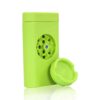 green weed ashtray grinder and case