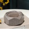 Grey Color Ceramic Ashtray
