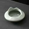 Grey Pottery Ashtray Modern Style