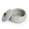 grey smokeless Ashtray for patio ceramic