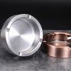 Heavy Stainless Steel Ashtrays Very Sturdy