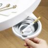 Hidden Table Bottom Ashtray - Stainless Steel