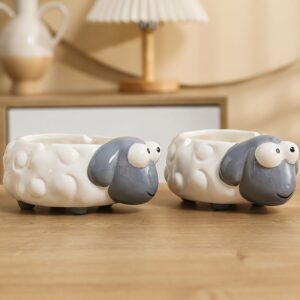 Cute Lamb Ashtray (Ceramic Sheep Ash Tray)