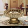 Large Glass Ashtray Vintage Style For 4 Cigarettes