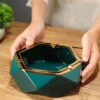 Large Green 3 Cigarettes Ashtray