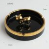 Light Luxury Cute Ceramic Ashtray