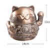 Lucky Cat Ashtray dimensions