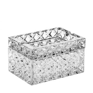 Crystal Glass Ashtray - Cigars & Cigarettes