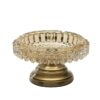 Luxury European Crystal Glass Ashtray With Stand