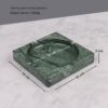 Marble Ash Tray Classy Green