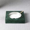 Marble Ashtray Green