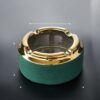 Medium Green Ashtray