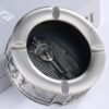 Metal Ashtray in silver color