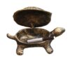 Metal Turtle Ashtray Vintage Style