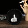Middle Finger Resin Ashtray