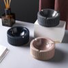 modern ashtrays black pink grey