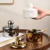 Modern Indoor Ceramic Ashtrays With Lid