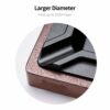 modern wooden ashtray dimensions