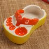 Orange Sandal Ceramic Ashtray