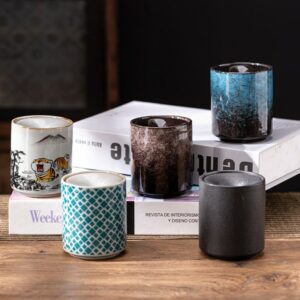 Beautiful Ceramic Ashtray With Funnel Lid - Perfect For Outdoor