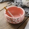 Pink Japanese Ash Tray Made From Ceramic